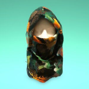 Brightly colorful fleece Original Polar Hood